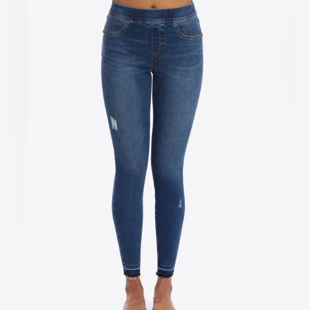 SPANX Women's Skinny Jeans in Classic Blue